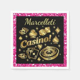 Casino Party Napkins Party Goederen Servetten