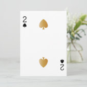 Casino Party Spelen Kaart 2 (Staand voorkant)