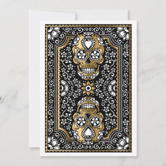 Casino Party Spelen Kaart 5 (Achterkant)