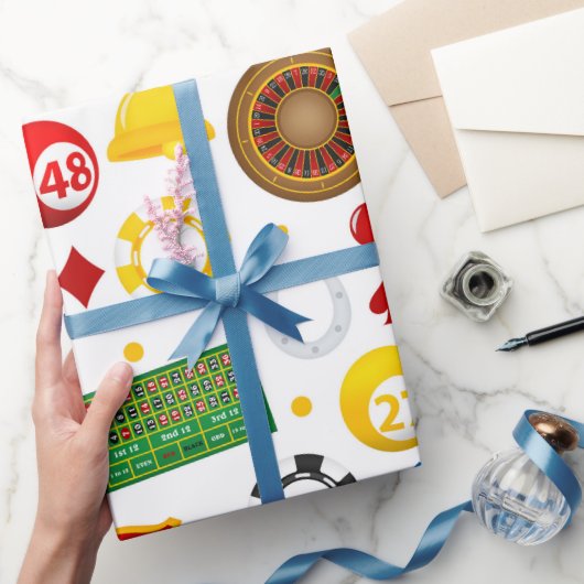Casino Pattern Cadeaupapier (Geschenken)