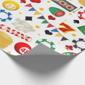 Casino Pattern Cadeaupapier (Hoek)