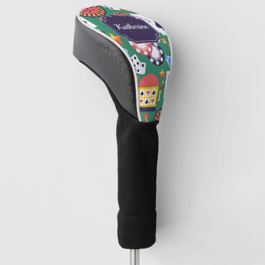 Casino Pattern Golfheadcover (Schuin)