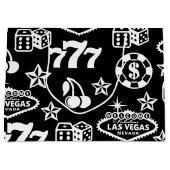 Casino Pattern Groot Cadeauzakje (Voorkant)