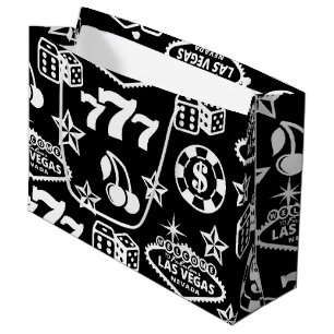 Casino Pattern Groot Cadeauzakje
