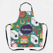 Casino Pattern Schort (Voorkant)