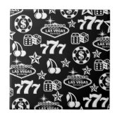Casino Pattern Tegeltje (Voorkant)