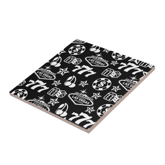 Casino Pattern Tegeltje (Zijkant)