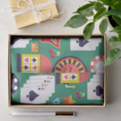 Casino Pattern Tissuepapier (Geschenk)