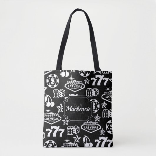 Casino Pattern Tote Bag (Voorkant)