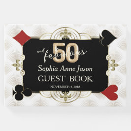 Casino Poker 3D 50 en Fabulous Verjaardagsfeest Gastenboek