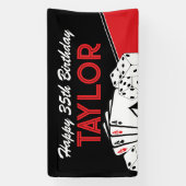 Casino Poker Card Verjaardagsfeest Banner Bord (Verticaal)