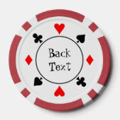 Casino Poker Chip (Achterkant)