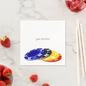 Casino Poker Chips Papieren servetten Set (Insitu)