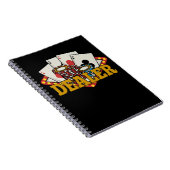 Casino Poker Dealer Notitieboek (Rechterzijde)