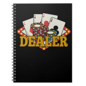 Casino Poker Dealer Notitieboek (Voorkant)