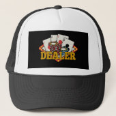 Casino Poker Dealer Trucker Pet (Voorkant)