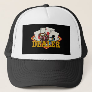 Casino Poker Dealer Trucker Pet