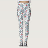 Casino Poker Gambling Kaarten Slot Machine Leggings (Voorkant)