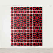 Casino Poker Groot pak Print Achtergrond Tapestry Wandkleed (Voorkant)