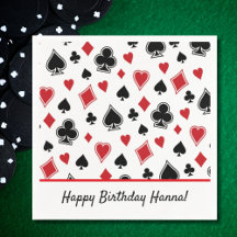 Casino Poker Theme Kaart Shark Birthday