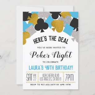 Casino Poker uitnodiging