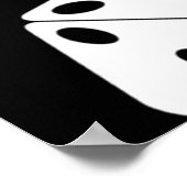 Casino Poker Verjaardagsfeestje Poster (Hoek)