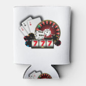 casino, poker, volwassene blikjeskoeler (Voorkant)