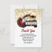 casino , poker , volwassene , dank je wel kaart (Voorkant)