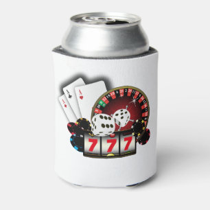 casino, pook, volwassen punt blikjeskoeler