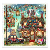CASINO PRINT FOTO AFDRUK (Voorkant)