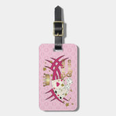 Casino Queen Bagagelabel (Voorkant verticaal)