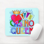 Casino Queen Blue Muismat (Met muis)