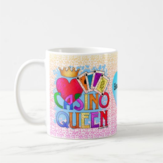 Casino Queen Koffiemok (Links)