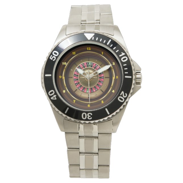 Casino Roulette Horloge (Voorkant)
