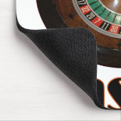  casino-roulette van hout muismat (Hoek)