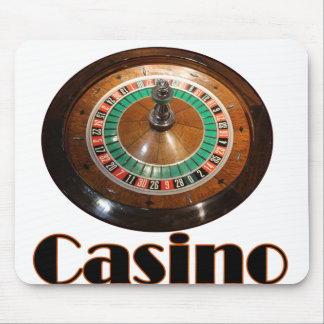 casino-roulette van hout muismat