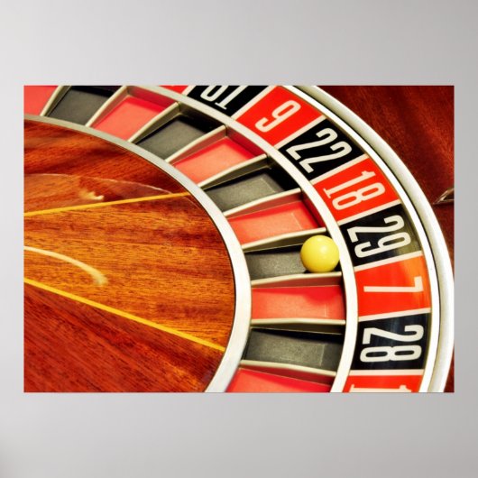 casino roulette wielnummer 29 gokspelen poster (Voorkant)