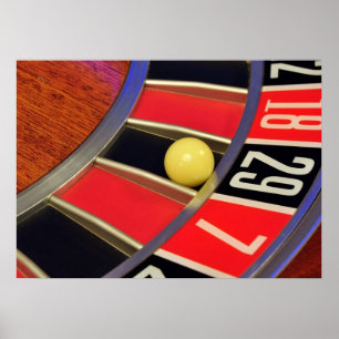 casino roulette wielnummer 29 gokspelen poster