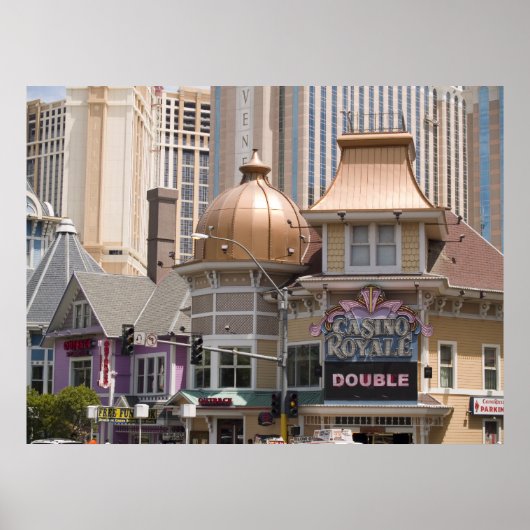 Casino Royale Las Vegas Foto Poster Print (Voorkant)