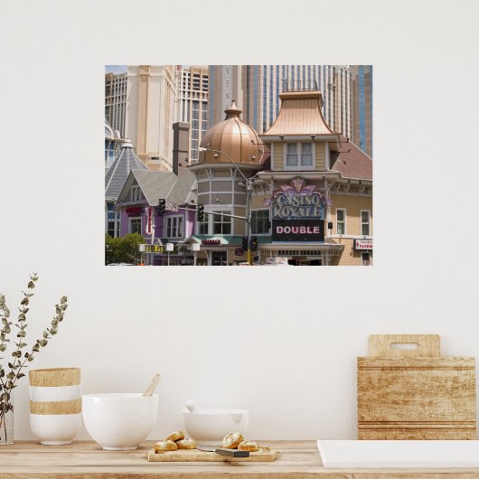 Casino Royale Las Vegas Foto Poster Print (Keuken)