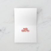 Casino Santa Christmas Kaart (Binnen)