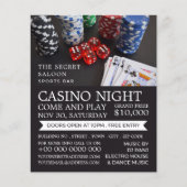 Casino Scene, Casino Night, gamesector Flyer (Voorkant)