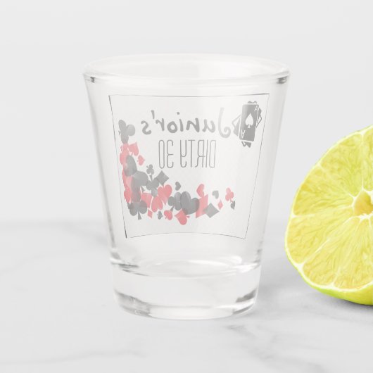 Casino Shot Glass Shot Glas (Achterkant)