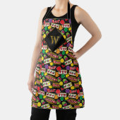 Casino Slot Machine Patroon Monogram Schort (Insitu)