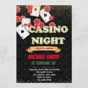Casino spel nacht volwassen verjaardag douche uitn kaart