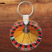 Casino-spelletjes met wieltjes sleutelhanger (Voorkant)