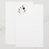 Casino Stationery Four Aces Briefpapier (Voorkant / Achterkant)