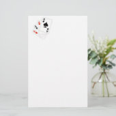Casino Stationery Four Aces Briefpapier (Staand voorkant)