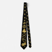 Casino Stropdas één over Stropdas (Voorkant)