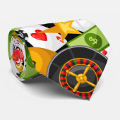 Casino Super Jackpot Stropdas (Opgerold)